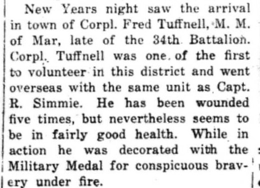 Canadian Echo Wiarton, January 8, 1919